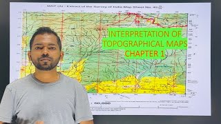 INTERPRETATION OF TOPOGRAPHICAL MAP CHAPTER 1 CLASS 10 ICSE [upl. by Ollehcram254]