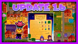 👨‍🌾STARDEW VALLEY 16 UPDATE  ⚠️NUEVO CONTENIDO amp EVENTOS🥳  GAMEPLAY ESPAÑOL [upl. by Otreblide]