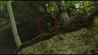 Researcher Erwin Saunders Filmed Tiny Green Men In The Forest [upl. by Cherey334]