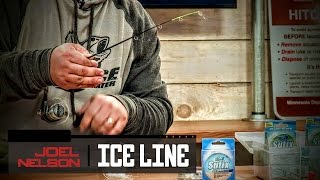 Ice Fishing Line How and When to Put on the New Stuff [upl. by Nrubloc]