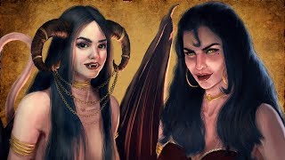 Succubus The Story Behind the Infamous Demon  Demonology Explained [upl. by Yarg607]