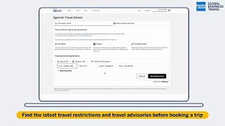 Seamless Business Travel Management with Amex GBT Egencia [upl. by Yoreel]