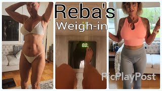 😗First Week Weighin 😗 Reba Fitness Journey at age 60 [upl. by Tarrant]