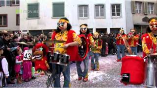 SchwarzbuebeSchränzer FasnachtClip Umzug Liestal 2011 [upl. by Nichy769]