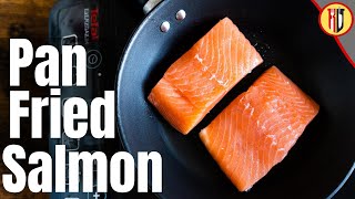 How to pan fry Salmon Fillet without skin [upl. by Milstone]