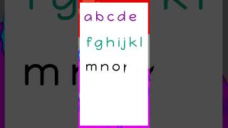 Abcdefghijklmnopqrstuvwxyz।। abc song।। abcd alphabet।। ABCDEFGHIJKLMNOPQRSTUVWXYZ। abcde abc ab [upl. by Warthman]