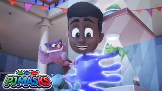 Newton and the Animals  PJ Masks  Kids Cartoon  Video for Kids [upl. by Femmine585]