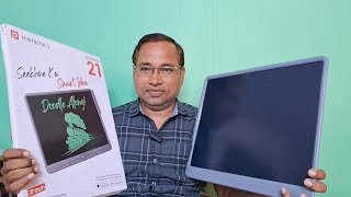 Portronics Ruffpad 21 Inch BIG Writing pad Unboxing  ruffpad  Best Rough Work Digital Tablet [upl. by Groh]