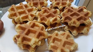 How to Make WAFFLES GALETTE CONGOLAISE [upl. by Yendahc29]