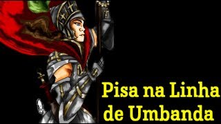 Ogum Umbanda  Pisa na Linha de Umbanda Com Letra [upl. by Adiel]