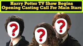 Harry Potter TV Show Announces Open Casting Call For Main Trio Adhere To Lore Or Push Agenda [upl. by Aicats859]