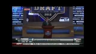 2012 NFL Draft  Pick 15 Seahawks  B Irvinmp4 [upl. by Bunni]