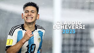 Claudio Echeverri 2023  The Generational Talent  Skills Goals amp Assists  HD [upl. by Ileana]