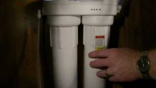 How to Change Water Filters in US1500 Undersink System [upl. by Elmaleh]