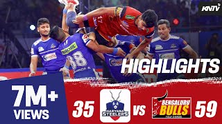 Pro Kabaddi 2019 Highlights  Bengaluru Bulls vs Haryana Steelers  Pawan Sehrawat 39 Raids points [upl. by Acissev886]