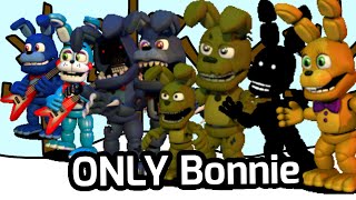 Can You Beat FNaF World With ONLY Bonnie [upl. by Lertram749]