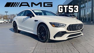 Why the 2021 Mercedes AMG GT53 is the ultimate hatchback supercar [upl. by Saddler402]