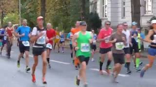 43 Berlin Marathon Friedrich Wilhelm Platz Friedenau Wiesbadener Str [upl. by Aleuqahs400]