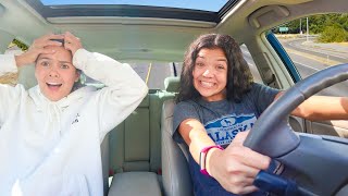 Klai takes RYKEL Driving in her car not a good idea [upl. by Leonteen]