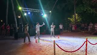 Flairing Show  Siyam World Maldives [upl. by Lamrej964]