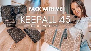 Louis Vuitton Keepall 45  what fits is it worth it [upl. by Meara578]