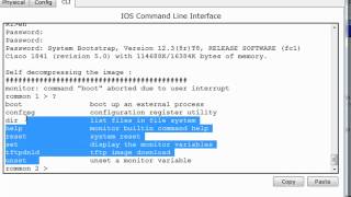 How to recover a password on a Cisco router  Packet Tracer [upl. by Langille991]