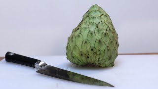 CHERIMOYA  Exotic Fruits of Hawaii  Eat And Be Eaten [upl. by Brouwer]