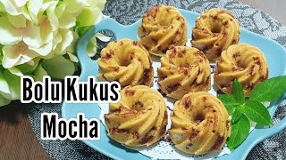 Easy Mocha Steam Cake Recipe  Bolu Kukus Mocha [upl. by Pember750]