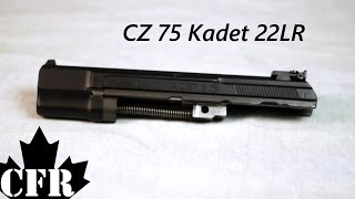 CZ 75 Kadet 22lr Conversion [upl. by Woodcock]