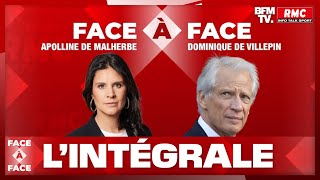 Linterview politique intégrale de Dominique de Villepin ancien Premier ministre sur RMC [upl. by Yadsendew]