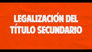 ¿CÓMO LEGALIZAR EL TITULO SECUNDARIO TAD UBA [upl. by Ahsyt542]