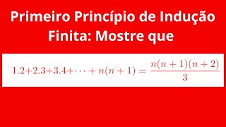 indução matemática indução finita [upl. by Damha]