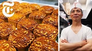 This Bakery Makes Thousands of Mooncakes for the MidAutumn Festival Every Year  NYT Cooking [upl. by Nhguahs]