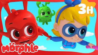 Morphle vs Orphle Masked Superheroes  Cartoons for Kids  Mila and Morphle [upl. by Aicsile]