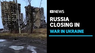 Russia closes in on besieged town of Avdiivka in eastern Ukraine  ABC News [upl. by Piegari319]