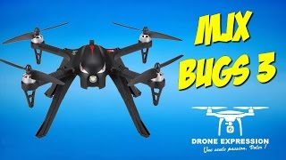 PRESENTATION UNBOXING REVIEW FLIGHT TEST FRENCH MJX B3 BUGS 3 DRONE EXPRESSION GEARBEST [upl. by Eisenhart]