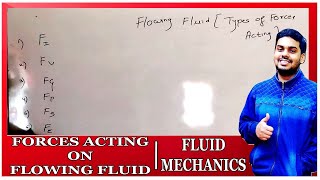 Forces Acting On Flowing Fluid  Froude Number  Weber Number  Inertia Force  Fluid Mechanics [upl. by Obara]