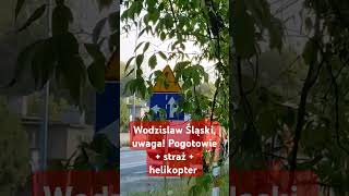 Wodzisław Śląski uwaga Pogotowie straż helikopter  cz 2 [upl. by Rudich]