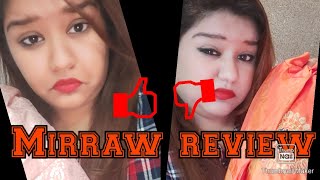 Mirrawcom review no PR honest review mirraw review subscribe like comment [upl. by Lorna]