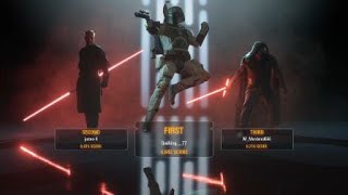 STAR WARS™ Battlefront™ II boba fet gameplay [upl. by Nance]