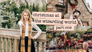 getting chosen at ollivanders christmas at the wizarding world of harry potter  VLOGMAS [upl. by Repsaj]