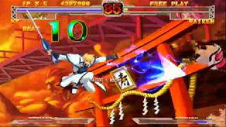 Guilty Gear X Plus  Zombie Ky TAS Perfect Gameplay [upl. by Alyled]