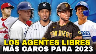 LOS 15 MEJORES AGENTES LIBRES PARA 2023 [upl. by Aiksa]