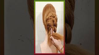 Messy Bun Hair style hair hairstyles hairstylehorts hairstyletutorial hairsalon [upl. by Jit]