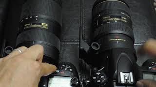 Nikon 80400mm AFS vs Nikon 80400mm AFD Autofocus Speed [upl. by Sidoney944]