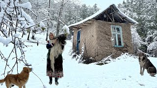 Daily Village Life in a Snowy and Cold Winter Day [upl. by Hcra]