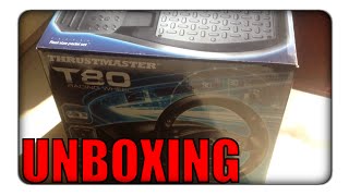 Thrustmaster T80 Lenkrad PS4PS3 Unboxing [upl. by Khorma]