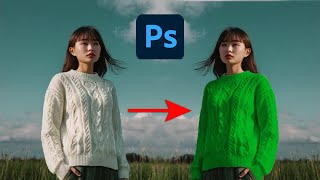 How do I change the dress color in Photoshop photoshop dresschangingeffect viralshorts [upl. by Ravilob]