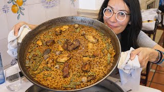 PAELLA e FIDEUA a VALENCIA 🥘🥘🥘 [upl. by Mckee964]