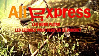 Les Bons plans Aliexpress  Leurre Pour Débuter le brochet pour pas chers [upl. by Analiese]